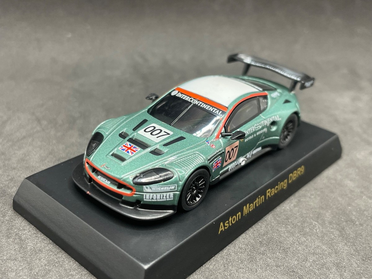 【限定品】オートアート　ASTON MARTIN RACING DBR9 Kyosho 1/64 British sports car Aston Martin Racing DBR9 #007