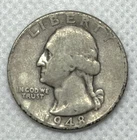1948-D 25C Washington Quarter