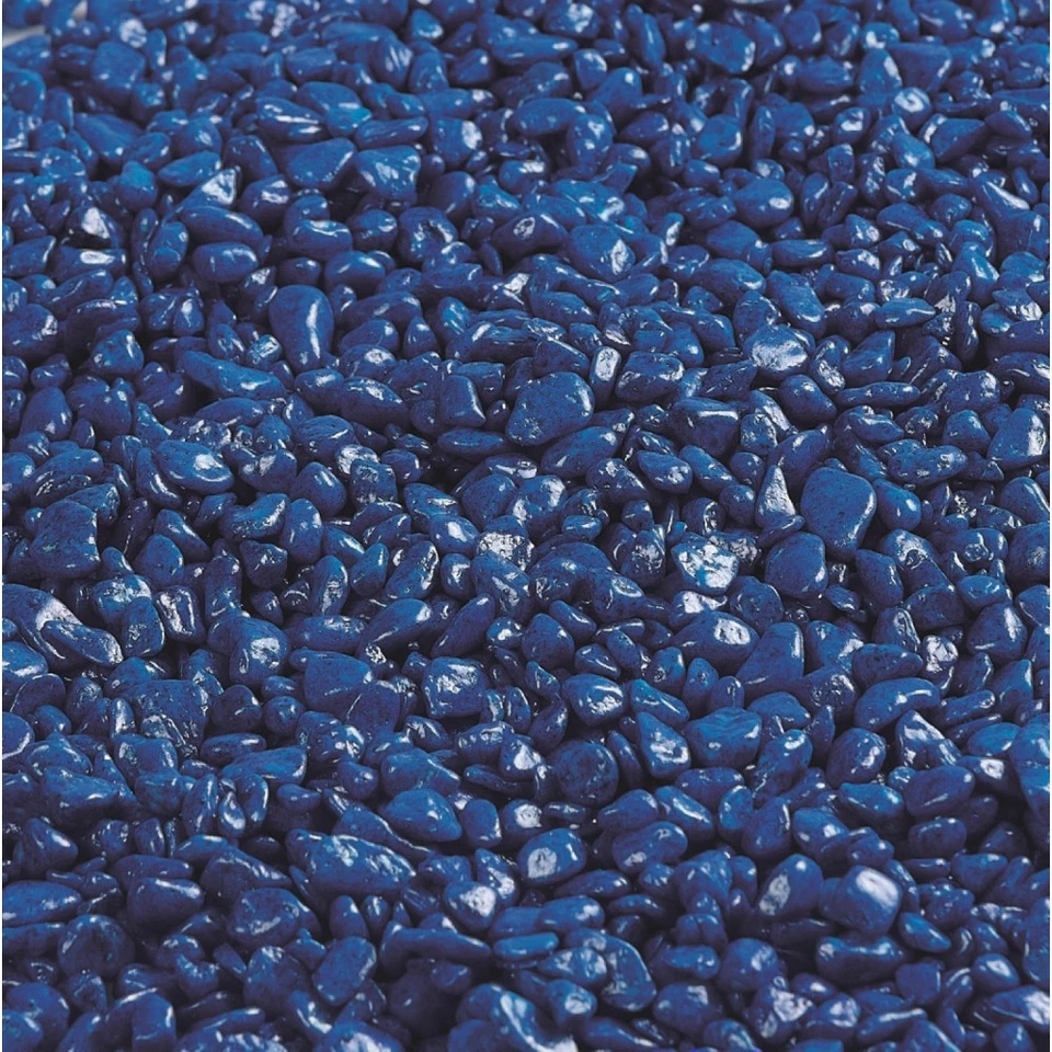 Gravier Neon bleu fonce 1kg pour aquarium - Photo 2/3