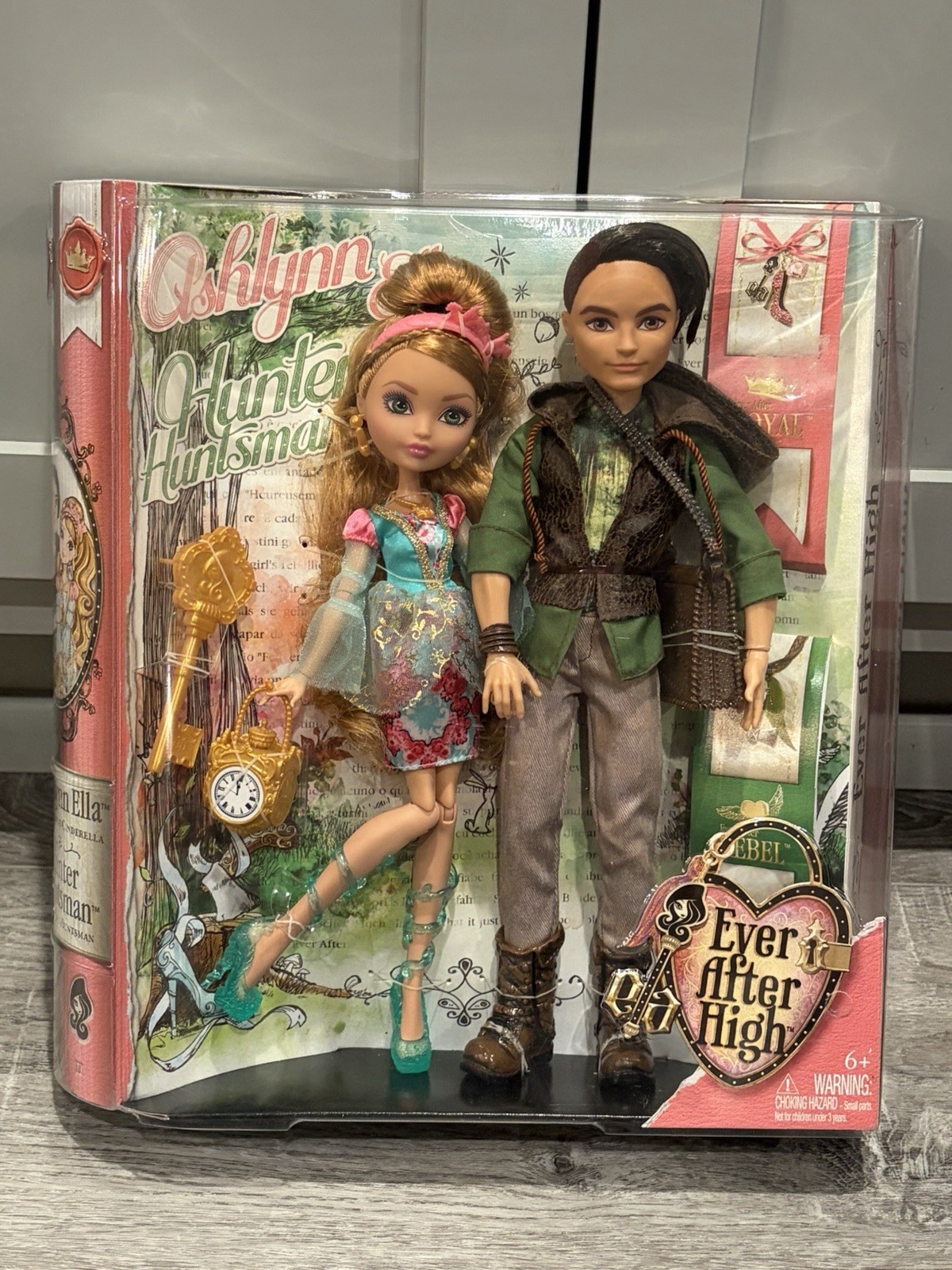Mattel Ever After High Ashlynn Ella and Hunter Huntsman Fash