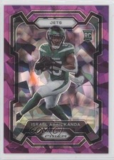 2023 Panini Prizm Rookies Purple Ice Prizm 69/225 Israel Abanikanda #379 0b3