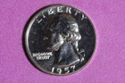 Estate Find 1957 - Proof Washington Quarter!! #K62146