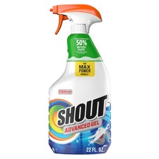 Shout Advanced Laundry Stain Remover Gel for Clothes Laundry, Breaks down stu...
