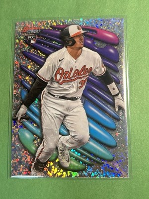 2023 Bowman's Best #SH-3 Adley Rutschman RC Shellacked Mini-Diamond Refractor