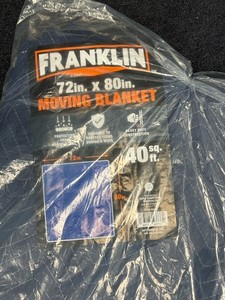 Franklin Moving Blanket 72" X 80" Heavy Duty
