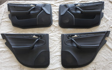 Mercedes C-Klasse W203 Set Leder T&uuml;rverkleidungen  Vorne Hinten links rechts