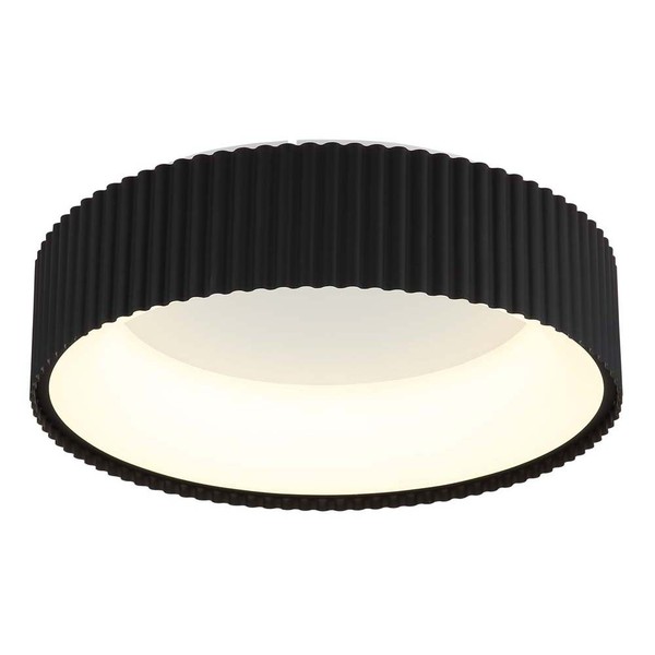 Deckenleuchte Deckenlampe Wohnzimmerlampe Schwarz Led Memoryfunktion D 46 Cm-image