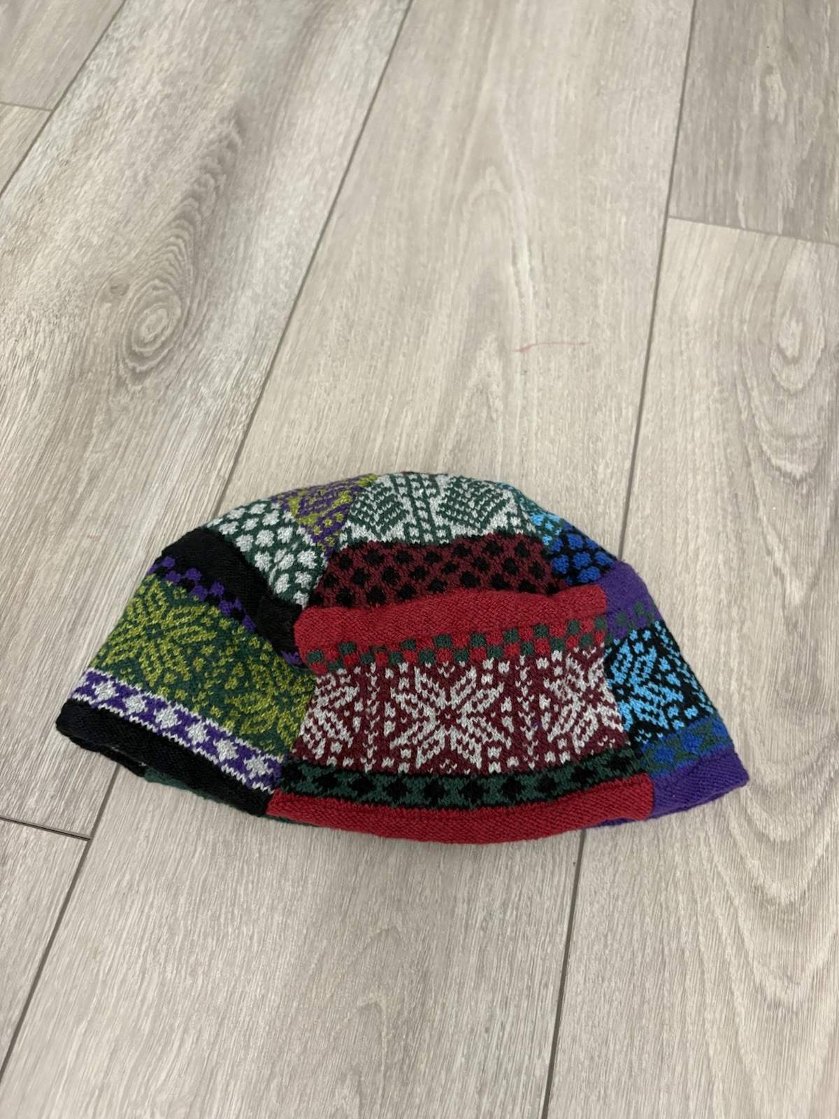 Solmate Socks Patchwork Beanie Hat Thinking Cap U… - image 2