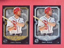 DANIEL MURPHY 2017 Topps Museum Collection COPPER #60 and Base #60