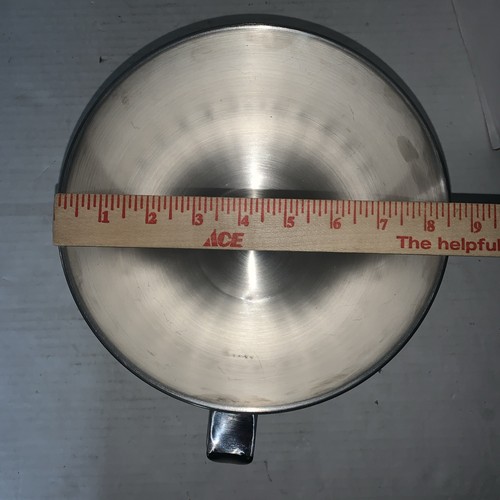 Unbranded Stainless Steel Mixer Mixing Work Bowl Replacement / Spare Part 7.5” - Picture 17 of 17