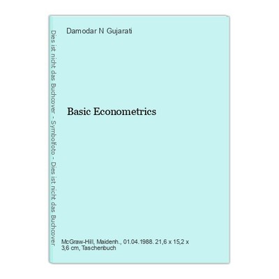 Basic Econometrics Gujarati, Damodar N.