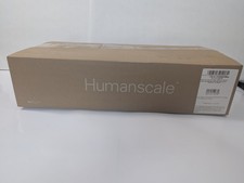 New Humanscale M10 Dual-Monitor Arm, White with Polished Trim, Clamp Mount