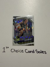 JJ Quinerly 2025 Panini Prizm WNBA White Seismic Dallas Wings #95 Rookie RC