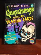 1996 Topps Goosebumps Collectible Trading Cards Series 1 Set New Sealed Box Set 