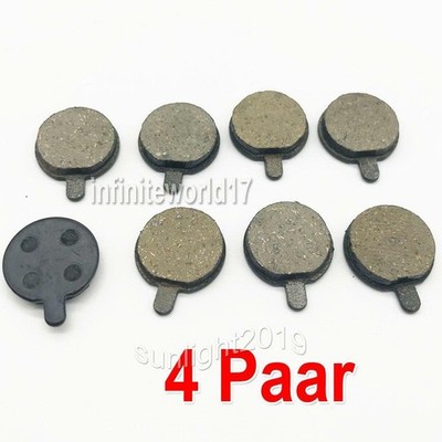 4 Paar Bremsbeläge Disc Pads für ZOOM ALONGHA 18,5mm Scheibenbrems Klötze Set