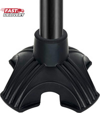 XSL Cane Tips - Heavy Duty Rubbers Self Standing Quad Base Replacement Walking C