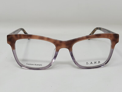 LAMB LAUF070 Women's  Eyeglasses  Frame 53-19-140  Pink Tortoise # 888204