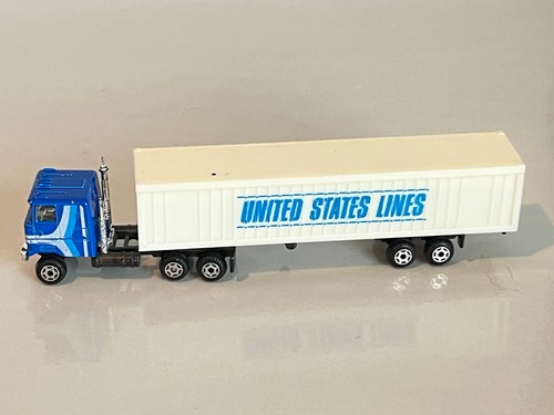 Zee Toys Big Rigs Mack K1 Trailer Truck - UNITED STATES LINES - Picture 5 of 9