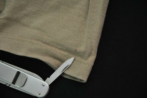 VTG Nike Shirt Men's XXL Hole Stain Made in USA - Picture 5 of 6