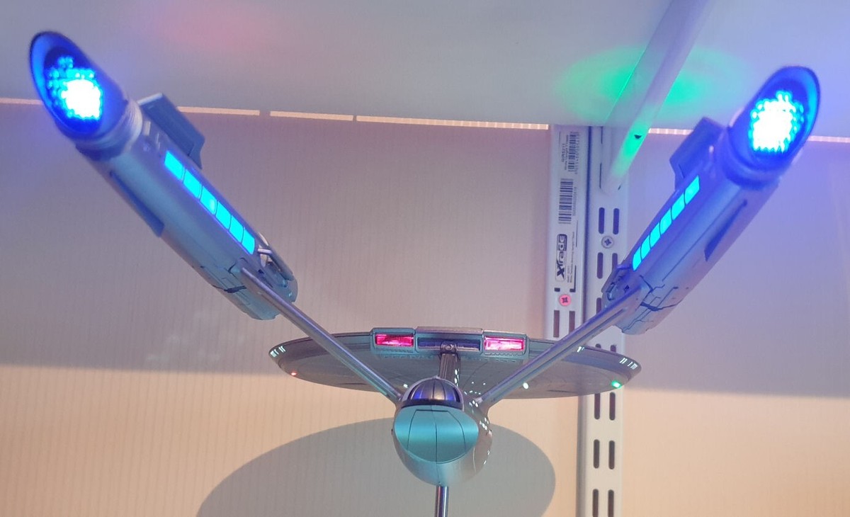 POLAR LIGHTS POL973M. ENTERPRISE NCC-1701, S.N.W. 1:1000