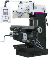 FRESATRICE UNIVERSALE FRESA OPTIMUM VISUALIZZATA AVANZAMENTI ASSI MOTORIZZATI