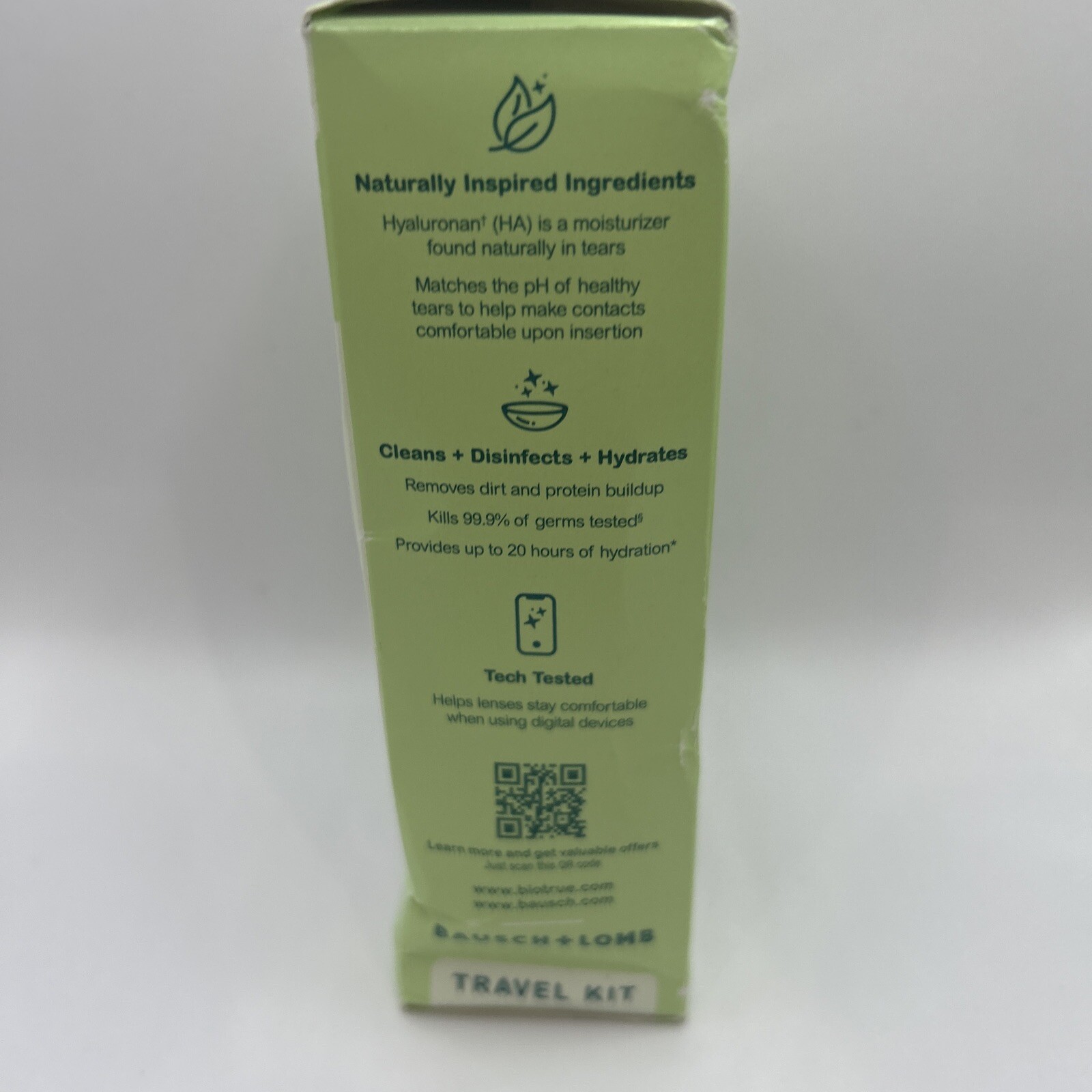 Bausch + Lomb Biotrue Multi-purpose contact lens solution 2 FL oz travel size
