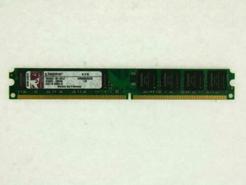 Kit RAM 2 Go (2x1 Go) Kingston DDR2 PC2-6400 - Pour PC De Bureau - Testé Et Fonctionnel