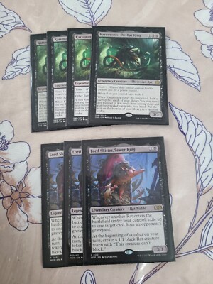deck magic The Gathering Mtg Noir Black Rat