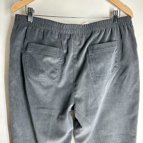 NWT Allison Daley Pull On Pants Womens Size 18R Gray High Rise Texture New - Picture 5 of 8