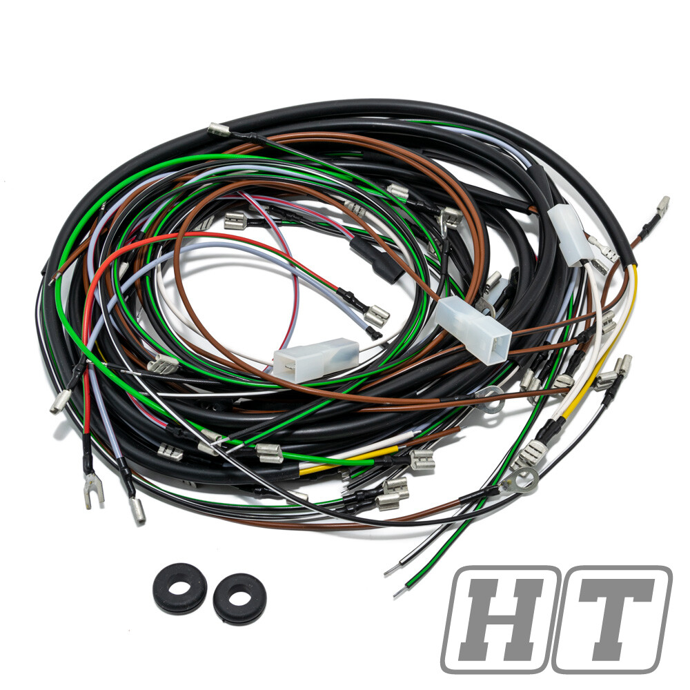Jeu De Faisceaux De Câbles Simson S51/1E Enduro - Pour VAPE 12V, Schéma