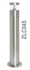 Image of Modern Stainless Steel LED 12 volt Bollard Garden Post Light Set Transformer 