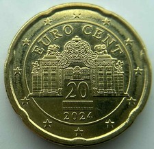 Austria 20 euro cent 2024