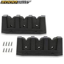 Horizontal Boat Fishing Rack Wall Mount Fishing 3 Rod Pole Holder Stand Storage