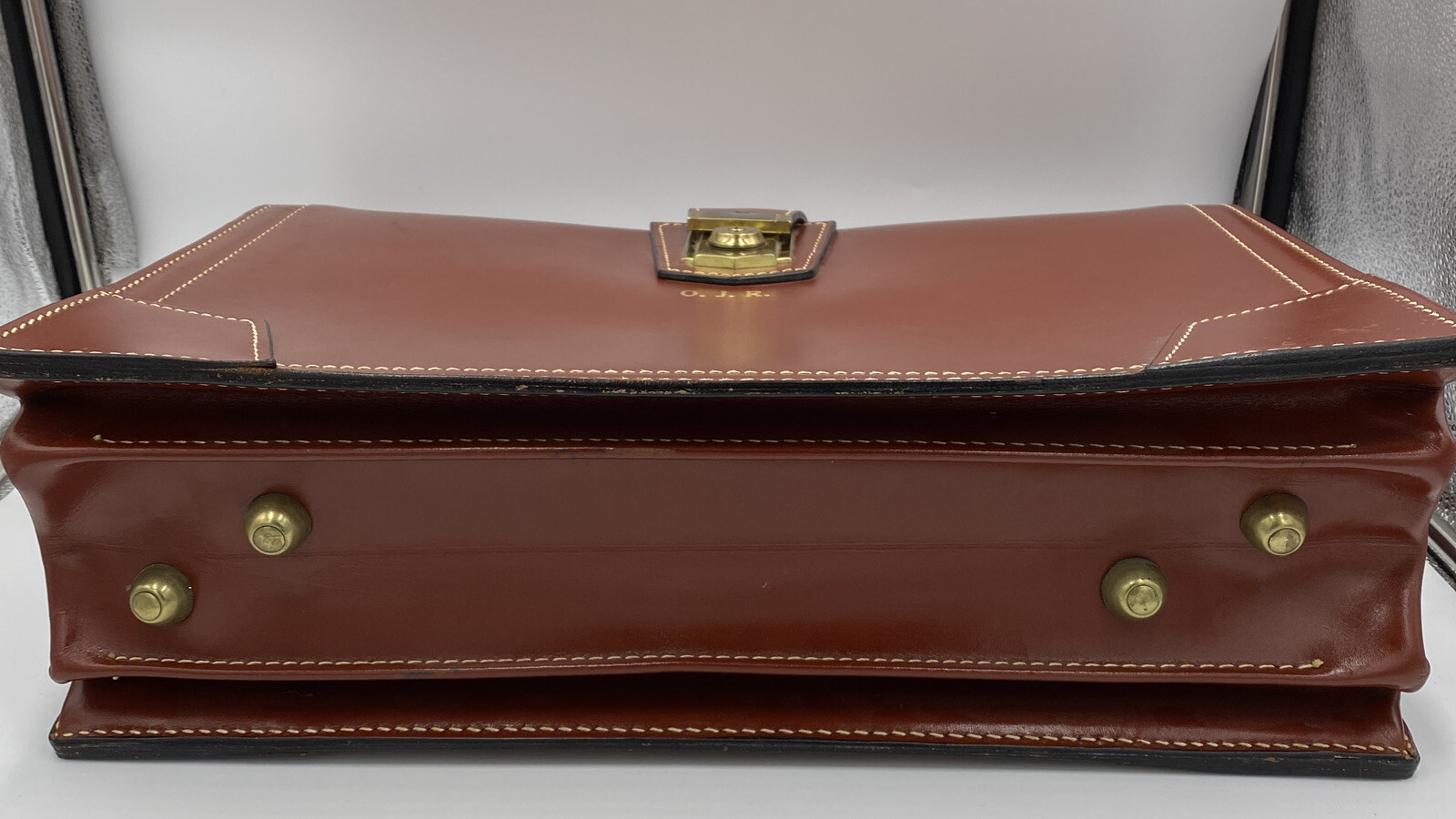 Vintage Leathercraft Briefcase EUC eBay