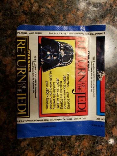 Star Wars Return of the Jedi 1983 Topps Sticker Album pack PANINI,RARE Lot of 55 - Picture 5 of 8