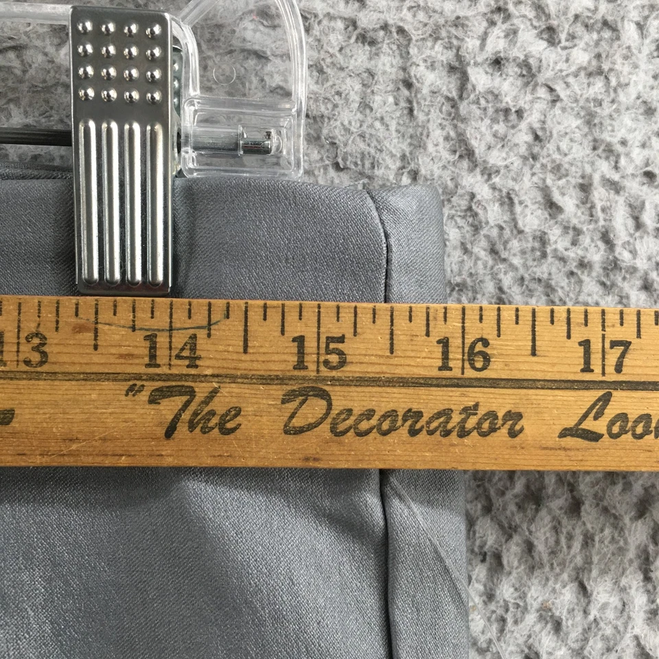 Pantalones al tobillo tribales para mujer 10 grises pierna recta dobladillo abertura 1565T-7059 NUEVO Foto 4 de 4