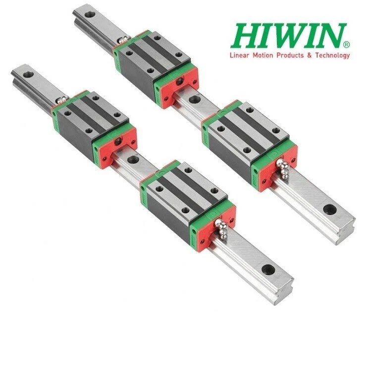 Linear Rail CNC Slide Linear Guide EGR20 Hiwin L300-2000mm +2pc EGH20CA Carriage - Image 4 of 4