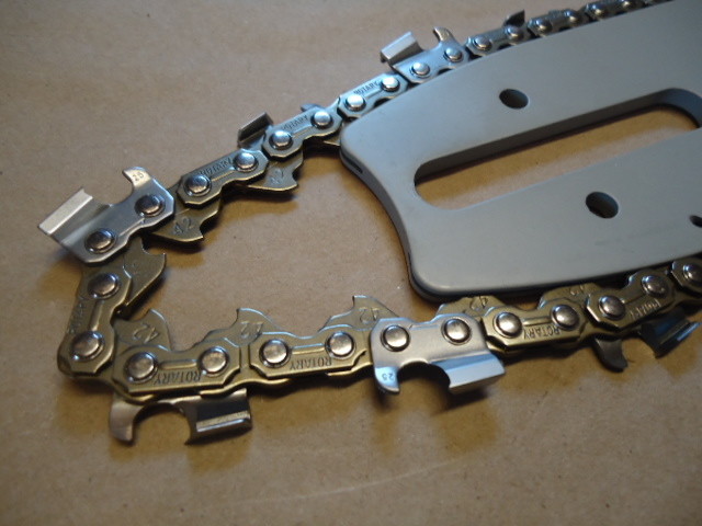 Barra Guida 45 Cm (18 Pollici) Set Di 3 Catene 74 Maglie - Foto 8