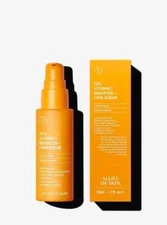 New In Box Allies Of Skin 20% Vitamin C Brighten Firm Serum 30 ML  Expire 2027