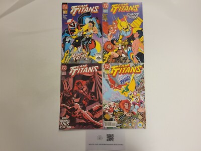 4 Team Titians DC Comic Books #11 12 13 14 75 TJ11