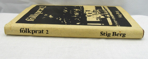 Folkprat 2 Hardback by Stig Bern Swedish Danish Norwegian Book - Picture 5 of 7