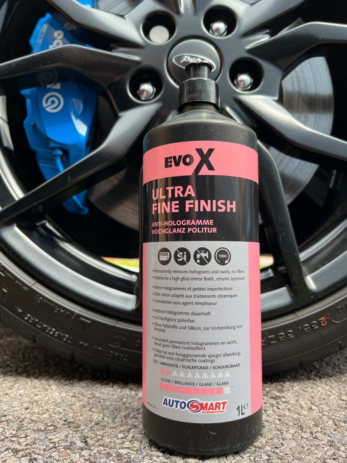 AUTOSMART Evo X ULTRA FINE CUT FINISH Compound gloss polish 1L 1 Litre ...