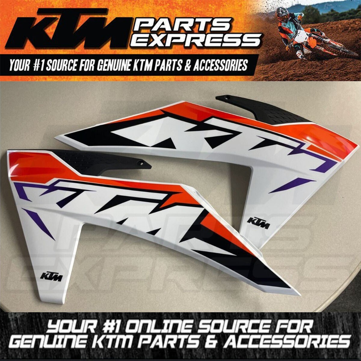 KTM 純正オプション　ファクトリーシート KTM Skid Plate 450 SX-F 2019-2022 - KTM Twins