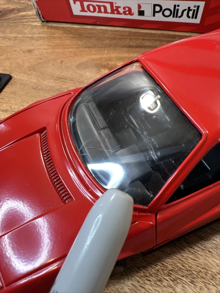 TONKA/POLISTIL - FERRARI TESTA ROSSA - ESCALA: 1:25 - 02233 - EN CAJA Foto 2 de 4