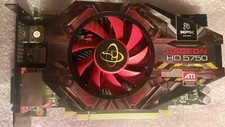 Scheda grafica testata buona XFX AMD Radeon HD 5750 GPU 1 GB GDDR5 VRAM PCI Express