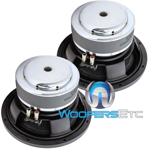 (2) INCRIMINATOR AUDIO i10D4 10" 500W RMS DUAL 4-OHM SUBWOOFERS BASS SPEAKERS - Picture 4 of 4