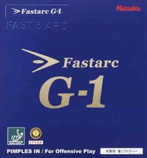 Nittaku Table Tennis Rubber Fastarc G-1 Soft Black MAX NR8702 From Japan