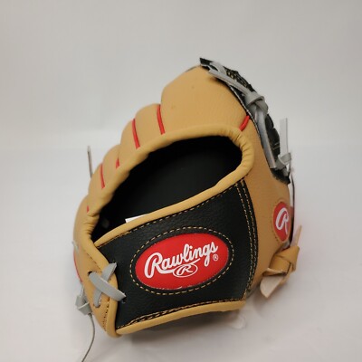 Rawlings 10 Inch Tan and Black Tee Ball Glove Right Handed