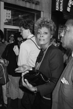 singer actress Dionne Warwick among a group of unspecified people - Old Photo