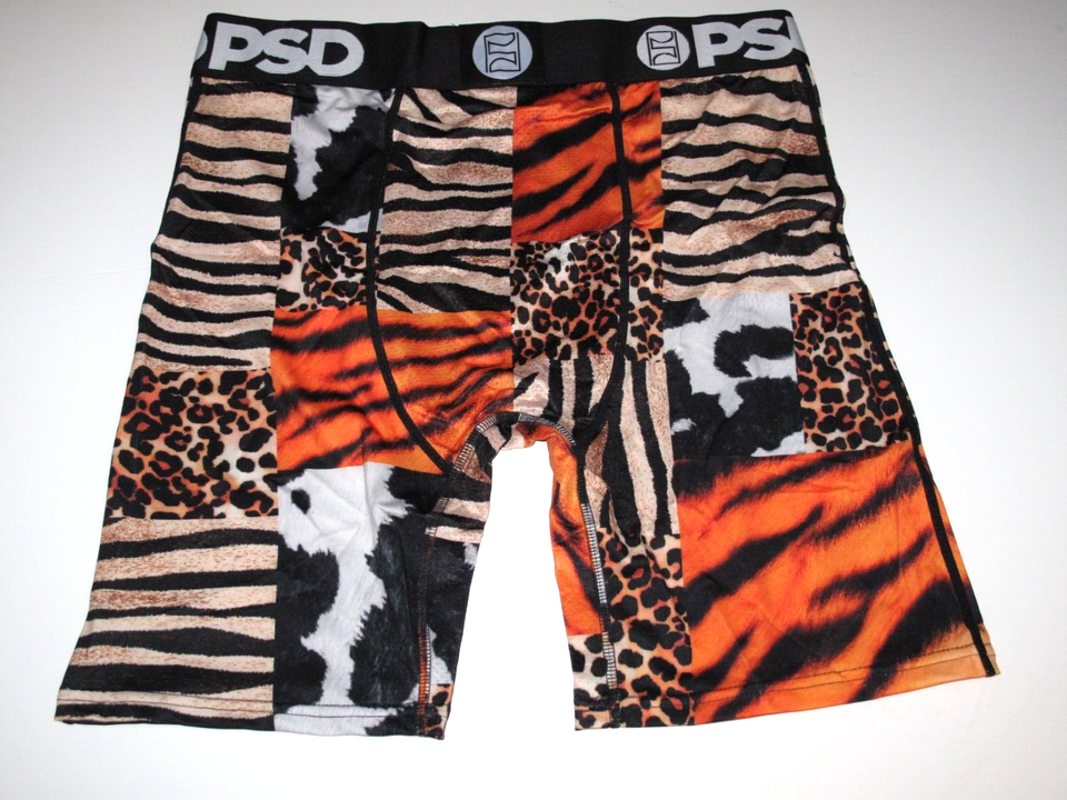 PSD Men's XXL 44-48 Boxer Briefs Underwear Animal Print Skins NIP | eBay
